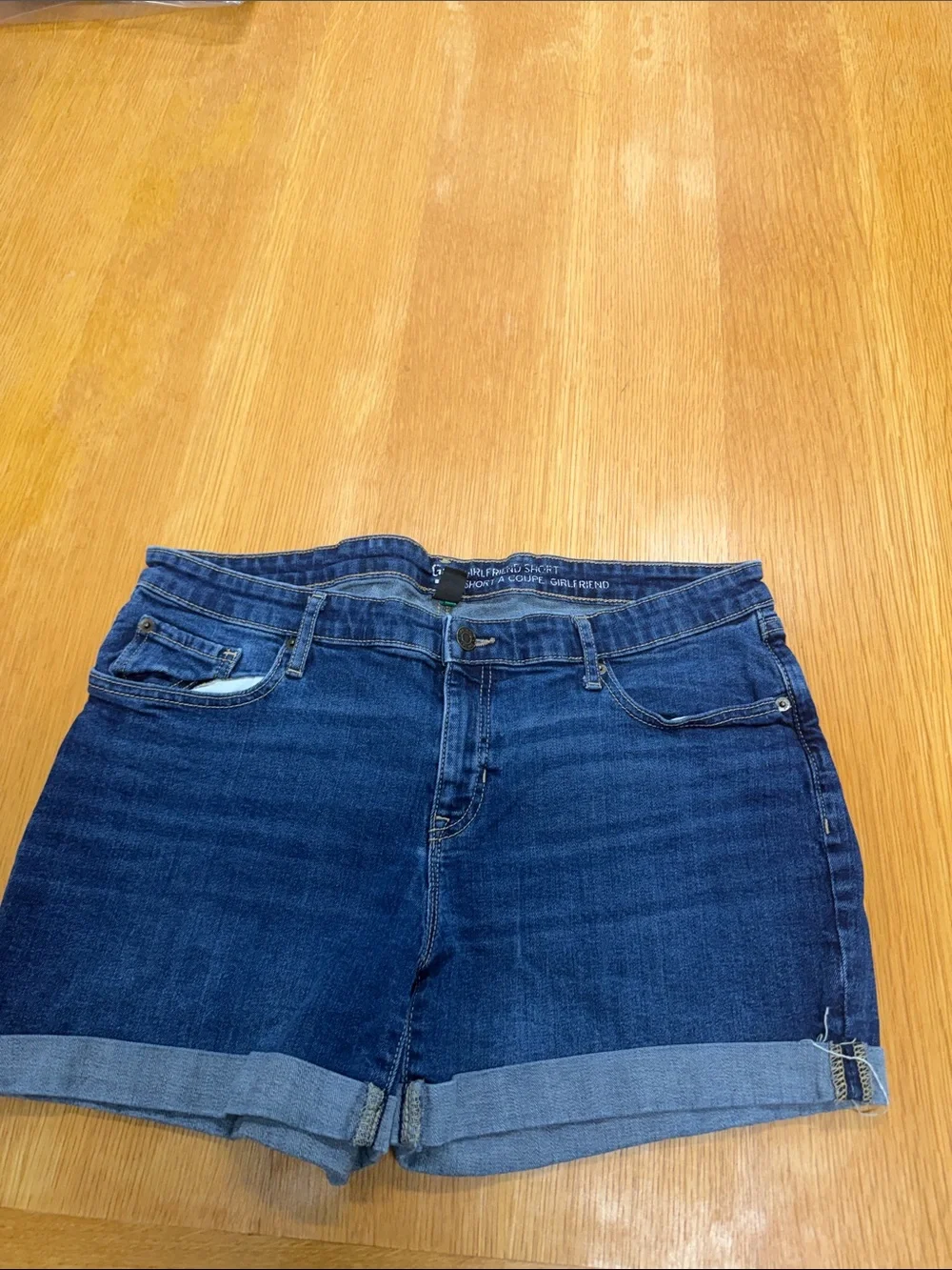 GAP Girlfriend Denim Shorts